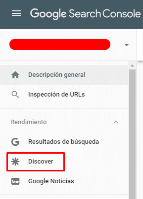 Google Discover en Search Console