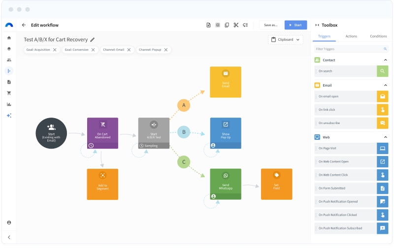 Ejemplo de Connectif