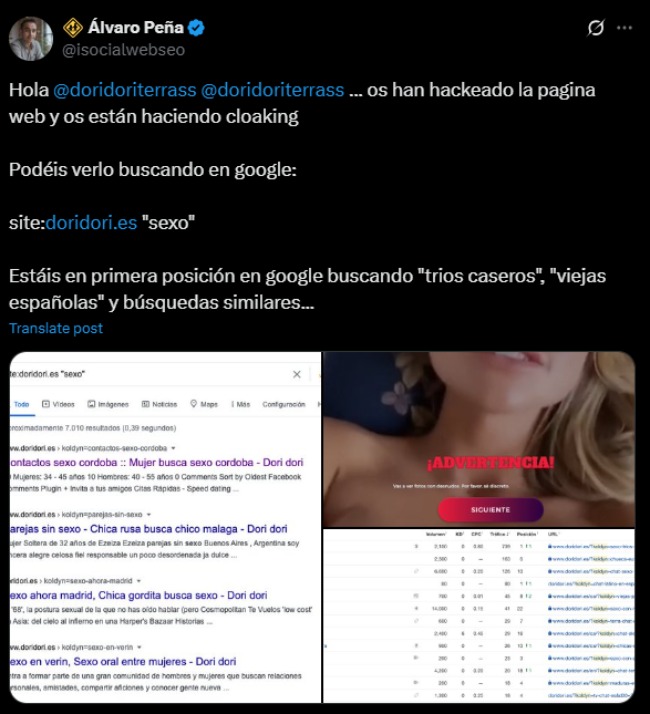 Cloaking SEO
