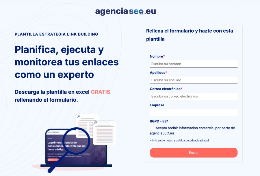 Ejemplos de landing page