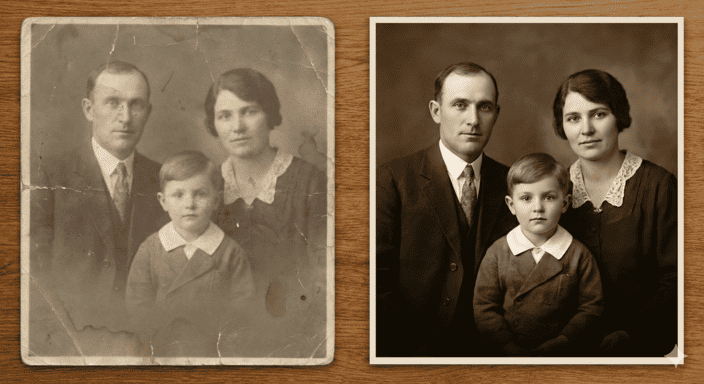 Imagen restaurada Nano Banana