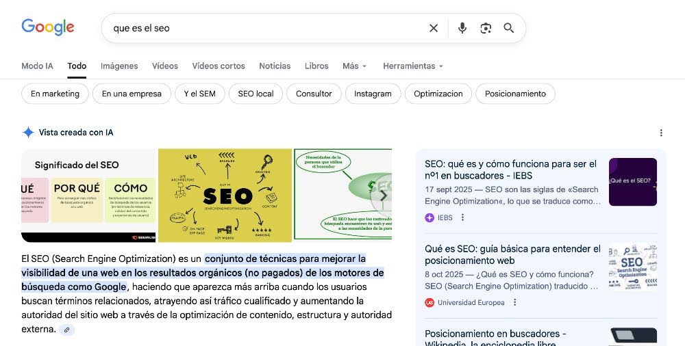 Intención de búsqueda en IA