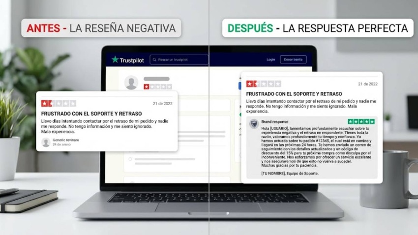 como hacer una buena reseña trustpilot