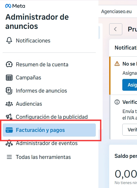 recargo adicional meta