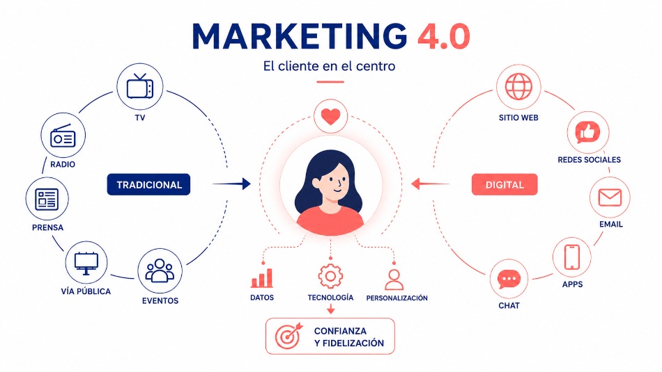 definicion de marketing 4.0