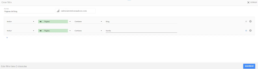 filtro de datos google data studio