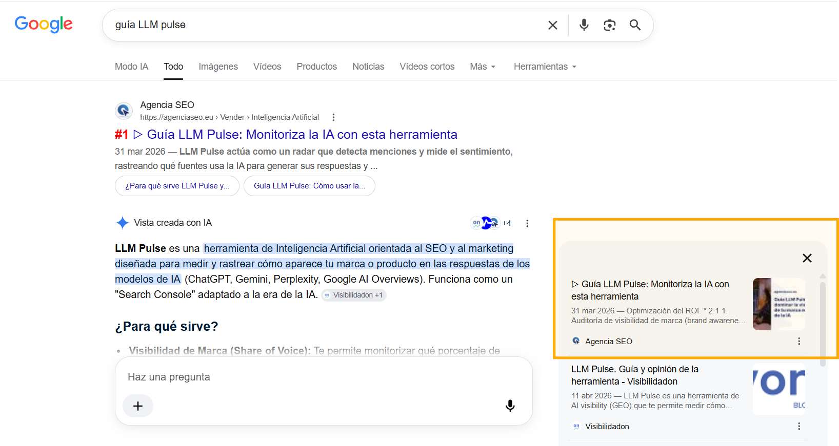 Guía LLM Pulse