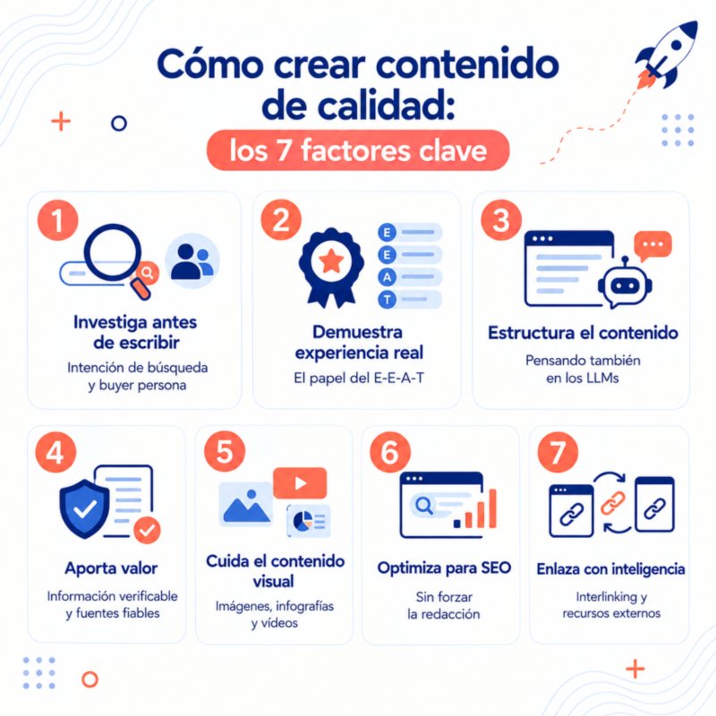 como crear contenido de calidad