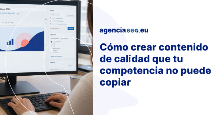 crear contenido calidad