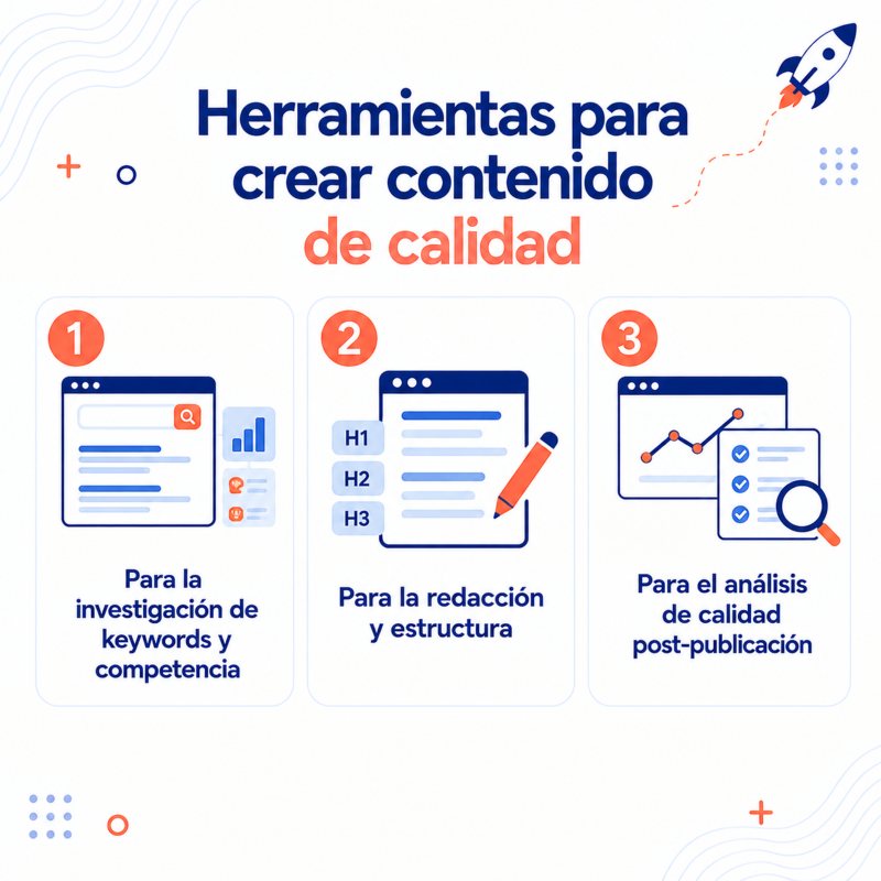 herramientas crear contenido de calidad